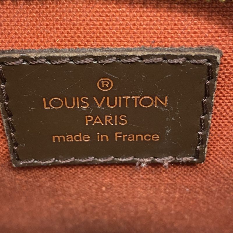 Louis Vuitton Shoulder Bag Damier Olaf PM N41442 Ebene Womens