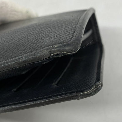 Louis Vuitton Taiga Portefeuille Blazer M30285 Noir Black Men's