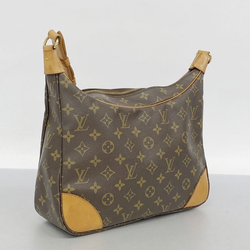 Louis Vuitton Shoulder Bag Monogram Boulogne 30 M51265 Brown Ladies