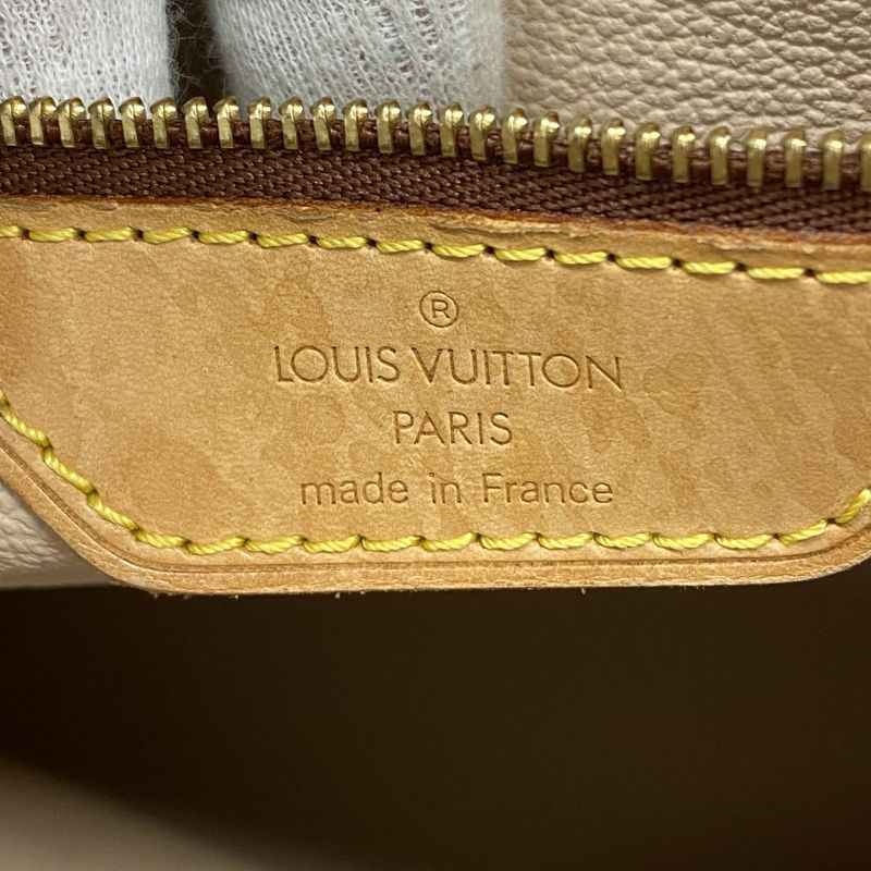 Louis Vuitton Tote Bag Monogram Bucket GM M42236 Brown Ladies