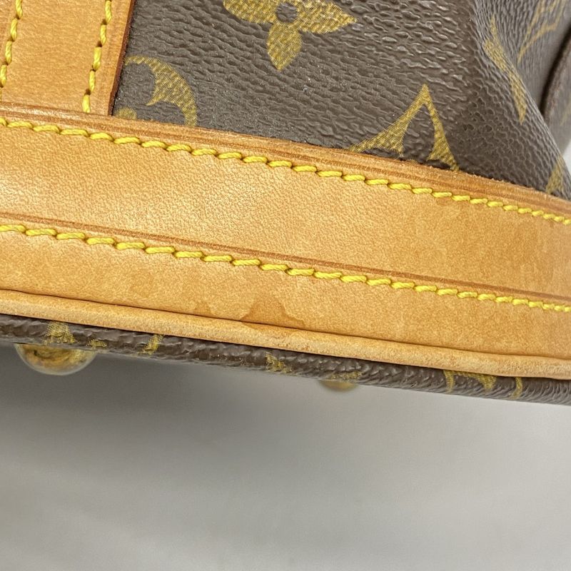 Louis Vuitton Tote Bag Monogram Bucket GM M42236 Brown Ladies