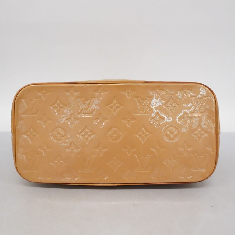 Louis Vuitton Tote Bag Vernis Brentwood M91511 Noisette Women's