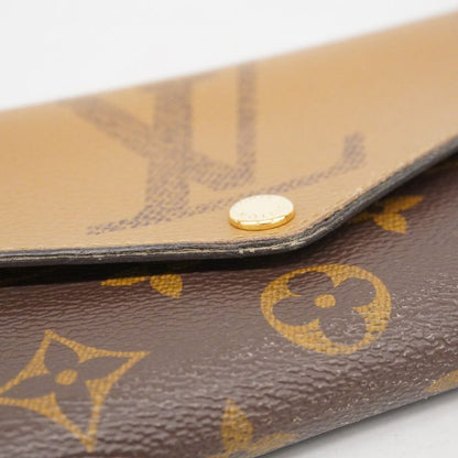 Louis Vuitton Long Wallet Monogram Giant Reverse Portefeuille Sarah M80726