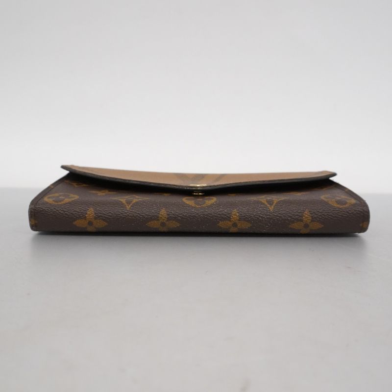 Louis Vuitton Long Wallet Monogram Giant Reverse Portefeuille Sarah M80726