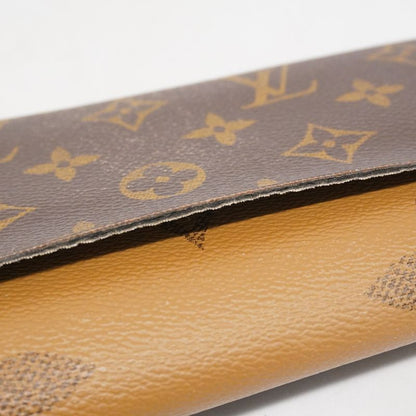 Louis Vuitton Long Wallet Monogram Giant Reverse Portefeuille Sarah M80726