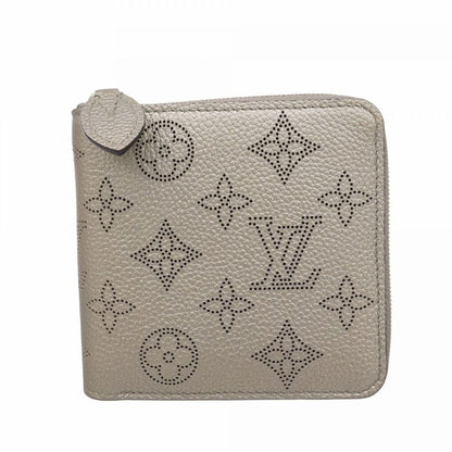 Louis Vuitton Wallet Mahina Zippy Compact Wallet M81653 Grey Ladies