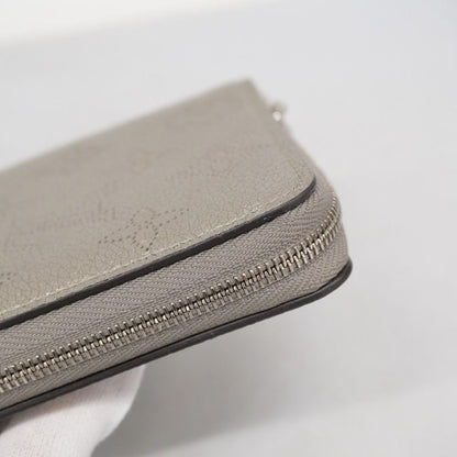 Louis Vuitton Wallet Mahina Zippy Compact Wallet M81653 Grey Ladies