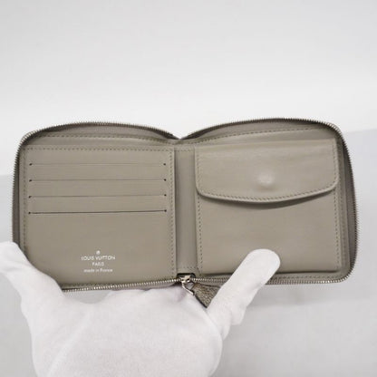 Louis Vuitton Wallet Mahina Zippy Compact Wallet M81653 Grey Ladies
