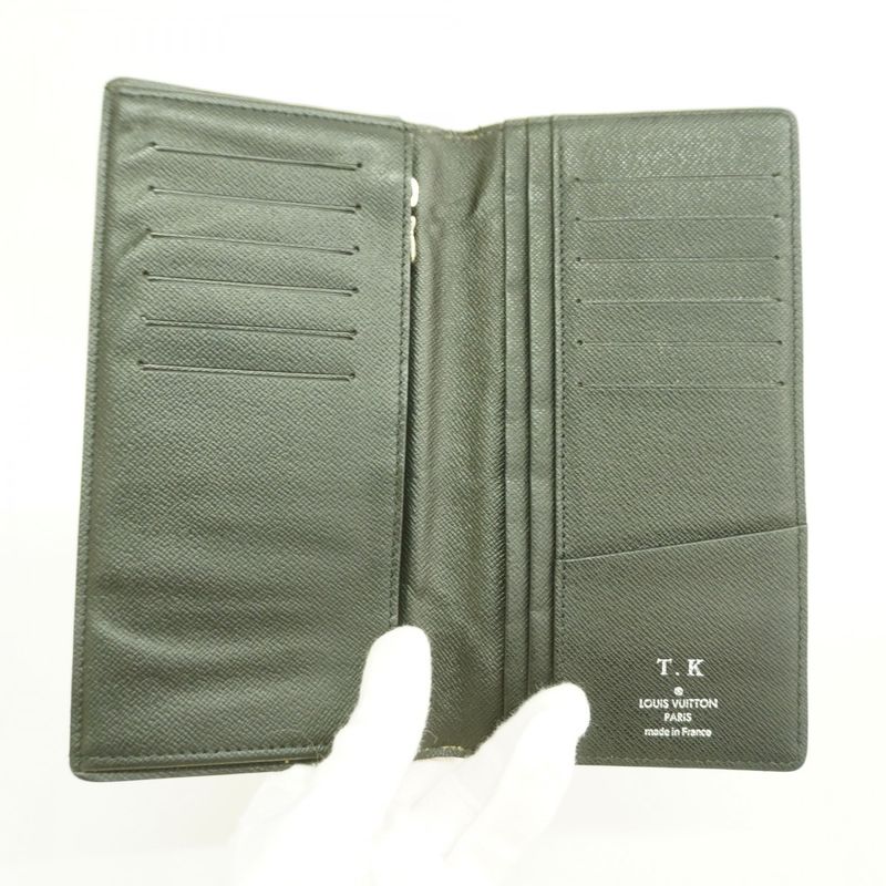 Louis Vuitton Damier Graphite Portefeuille Blazer N62665 Black Men's Long Wallet