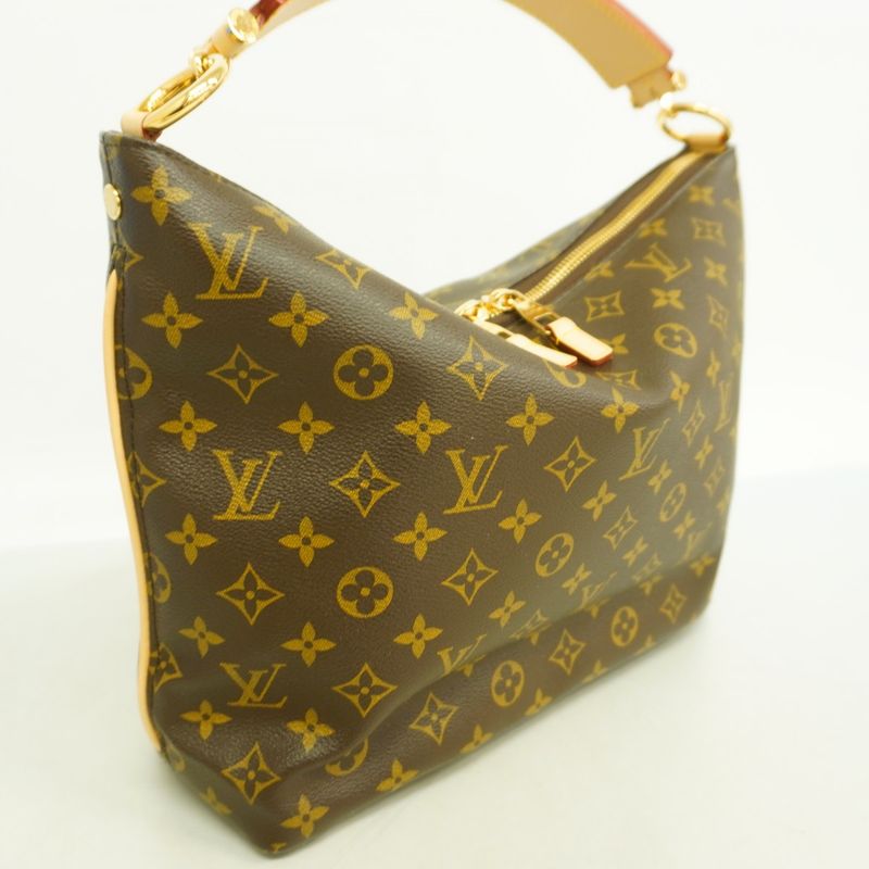Louis Vuitton Shoulder Bag Monogram Suri PM M40586 Brown Ladies