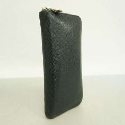 Louis Vuitton Long Wallet Taiga Zippy Wallet Vertex M30510 Blue Marine Men's