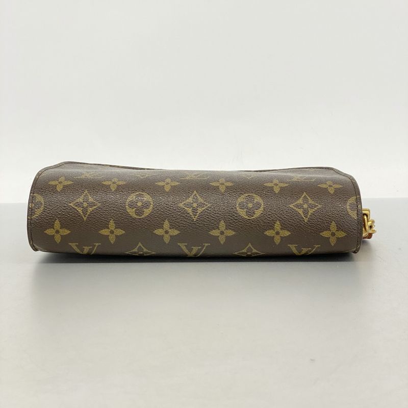 Louis Vuitton Clutch Bag Monogram Orsay M51790 Brown Men's