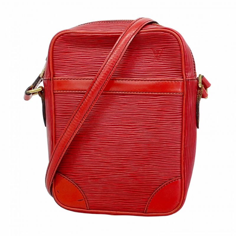 Louis Vuitton Shoulder Bag Epi Danube M45637 Castilian Red Ladies