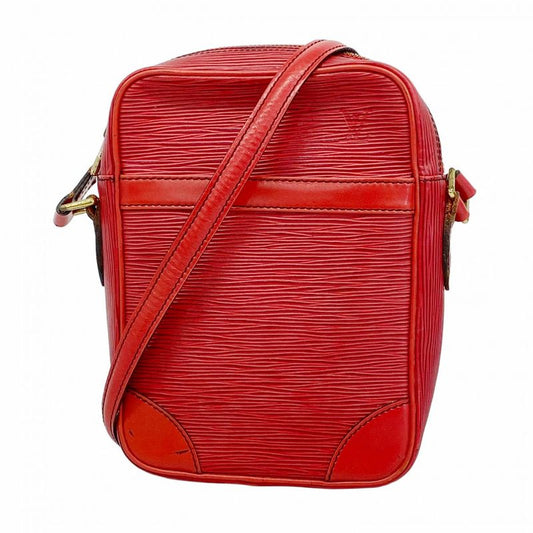 Louis Vuitton Shoulder Bag Epi Danube M45637 Castilian Red Ladies
