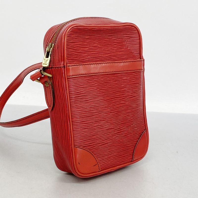 Louis Vuitton Shoulder Bag Epi Danube M45637 Castilian Red Ladies