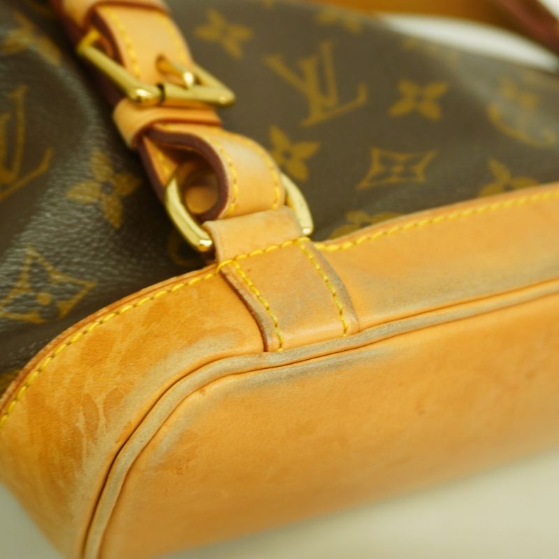 Louis Vuitton Backpack Daypack Monogram Montsourismm M51136 Brown Women's