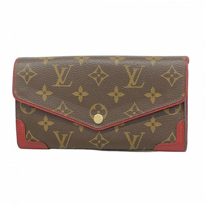 Louis Vuitton Long Wallet Monogram Retiro Portefeuille Sarah M61184 Brown