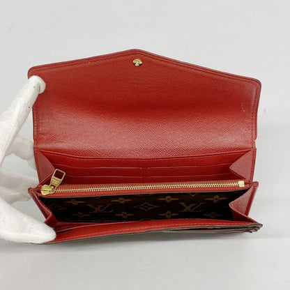 Louis Vuitton Long Wallet Monogram Retiro Portefeuille Sarah M61184 Brown