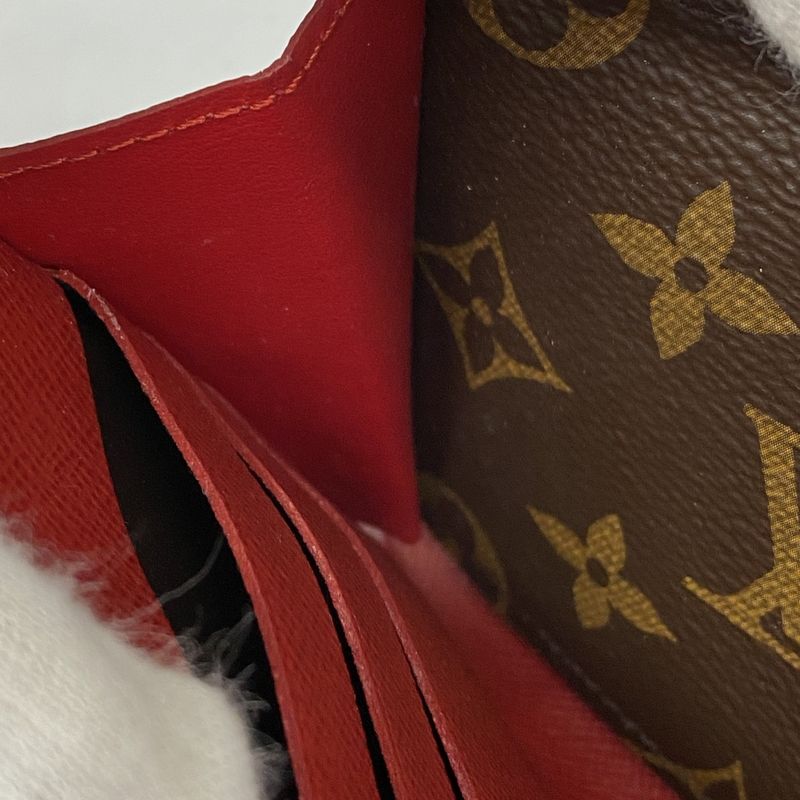 Louis Vuitton Long Wallet Monogram Retiro Portefeuille Sarah M61184 Brown