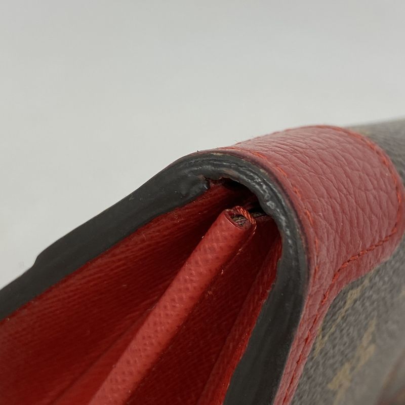 Louis Vuitton Long Wallet Monogram Retiro Portefeuille Sarah M61184 Brown