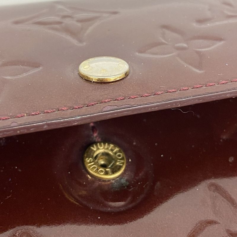 Louis Vuitton Vernis Portefeuille Sarah M91521 Rouge For Women