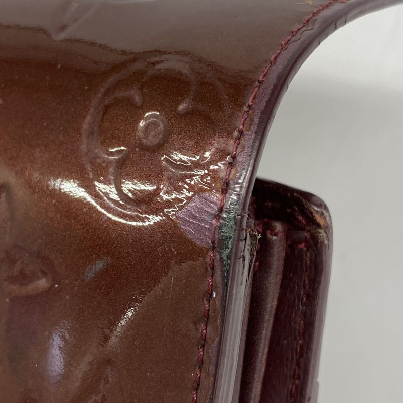 Louis Vuitton Vernis Portefeuille Sarah M91521 Rouge For Women