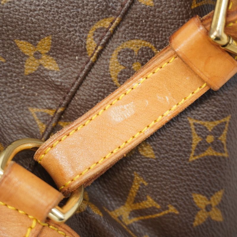 Louis Vuitton Backpack Daypack Monogram Montsouris GM M51135 Brown Women's