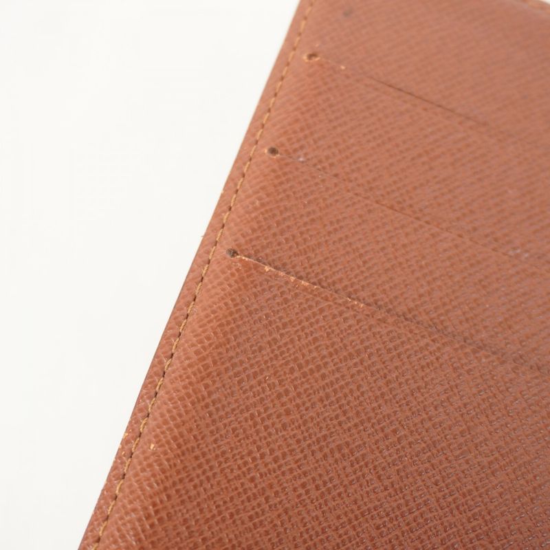 Louis Vuitton Notebook Cabas Monogram Agenda PM R20005 Brown Men Women Unisex
