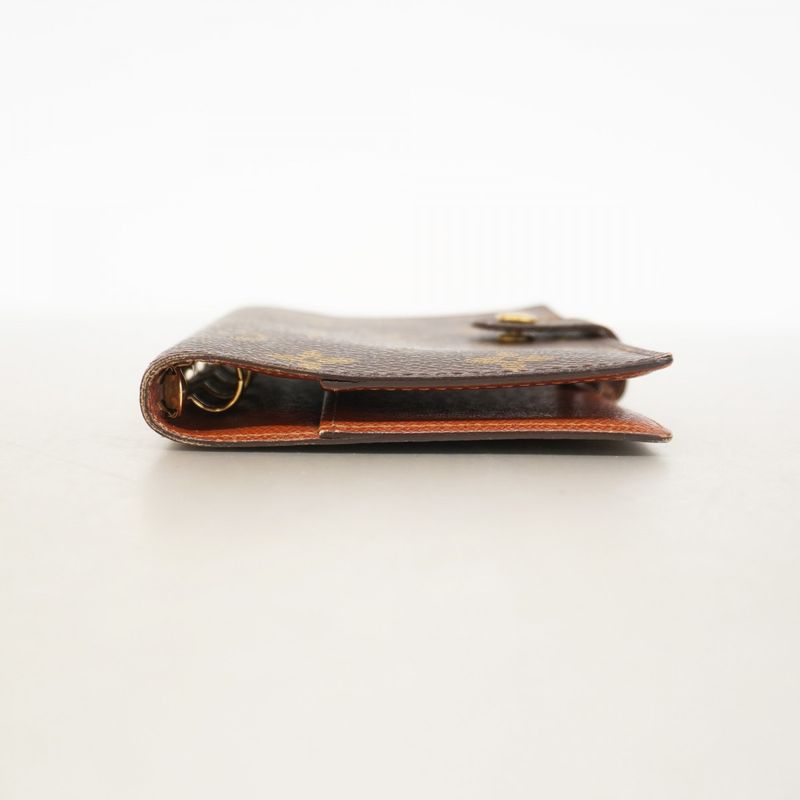 Louis Vuitton Notebook Cabas Monogram Agenda PM R20005 Brown Men Women Unisex