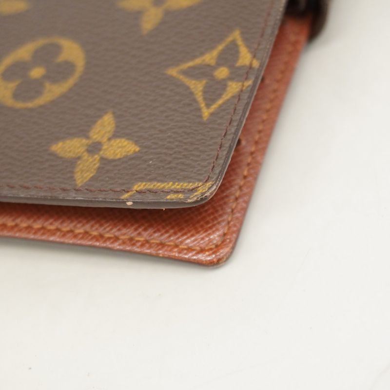Louis Vuitton Notebook Cabas Monogram Agenda PM R20005 Brown Men Women Unisex