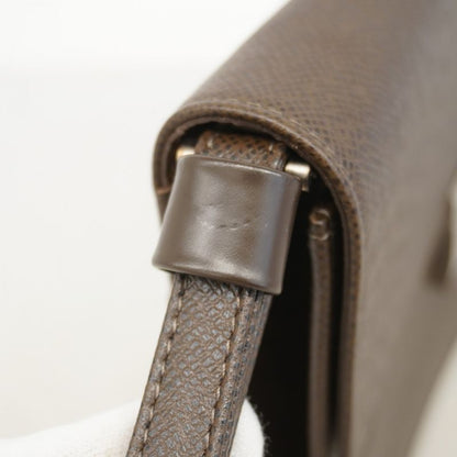 Louis Vuitton Clutch Bag Taiga Selenga M30788 Grizzly Men's