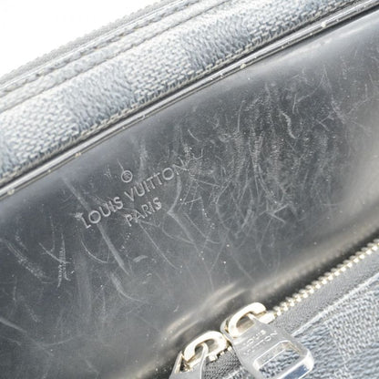 Louis Vuitton Shoulder Bag Damier Graphite Dayton PM N41408 Black Men's