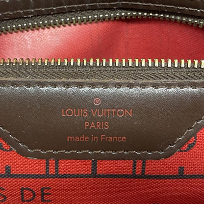 Louis Vuitton Damier Neverfull PM N51109 Ebene Womens Tote Bag