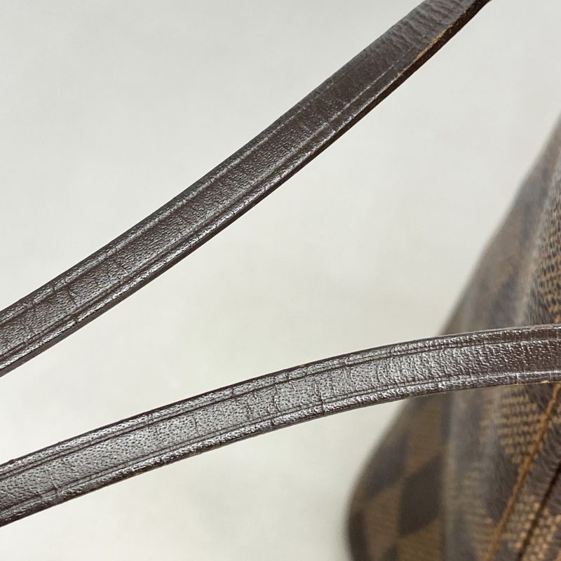 Louis Vuitton Damier Neverfull PM N51109 Ebene Womens Tote Bag