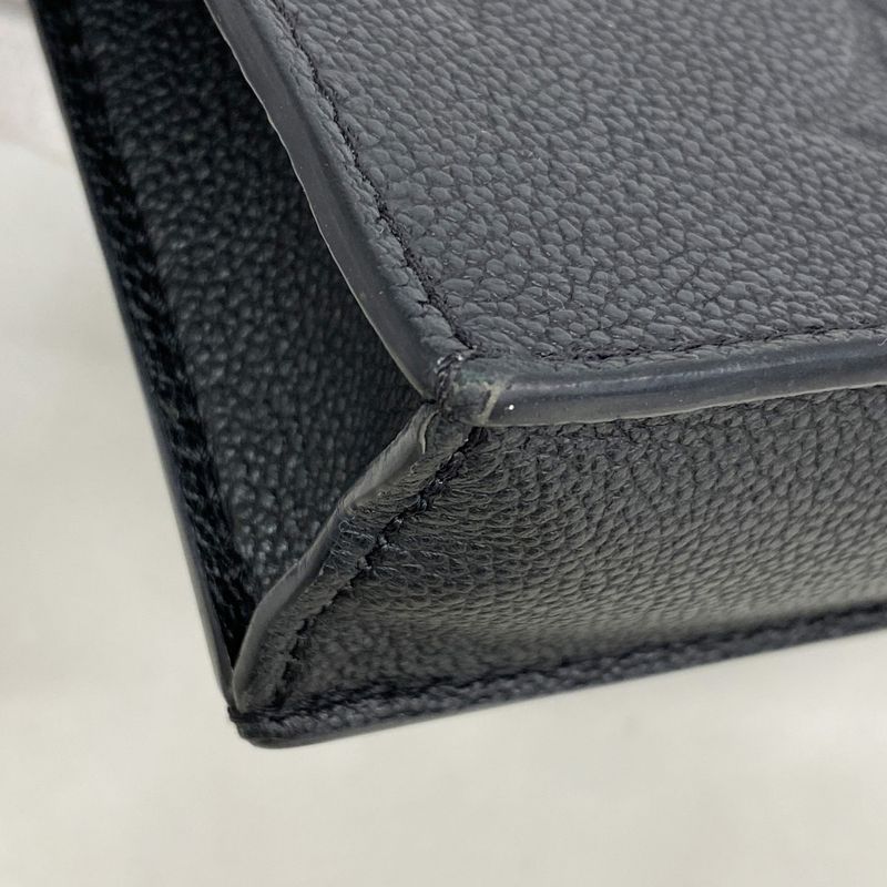 Louis Vuitton Handbag Monogram/empreinte Petite Sac Pla M81417 Noir Black 2way