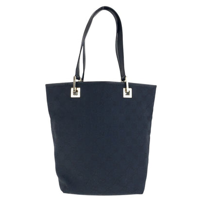 Gucci Black Gold Hardware GG Canvas Leather 002 1099 Tote Bag Shoulder Bag
