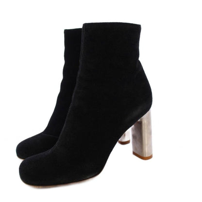 Celine Phoebe Period Bambam Short Boots Suede 37 Black Tk