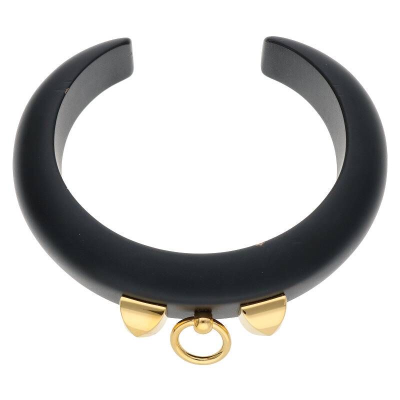 Hermes Collier De Chien Collier De Chien Wood Bangle Men's M