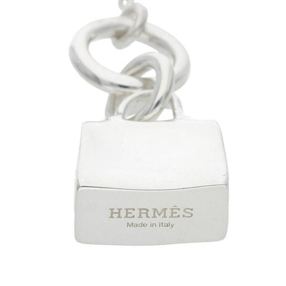 Hermes Amulet Kelly Silver Necklace Men's 43cm (16.93in)