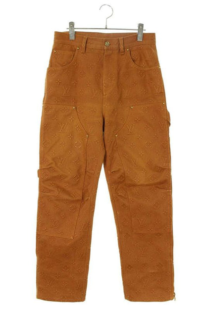 Louis Vuitton 21AW Rm212 G98 Hld60w Monogram Workwear Long Pants Men's 28
