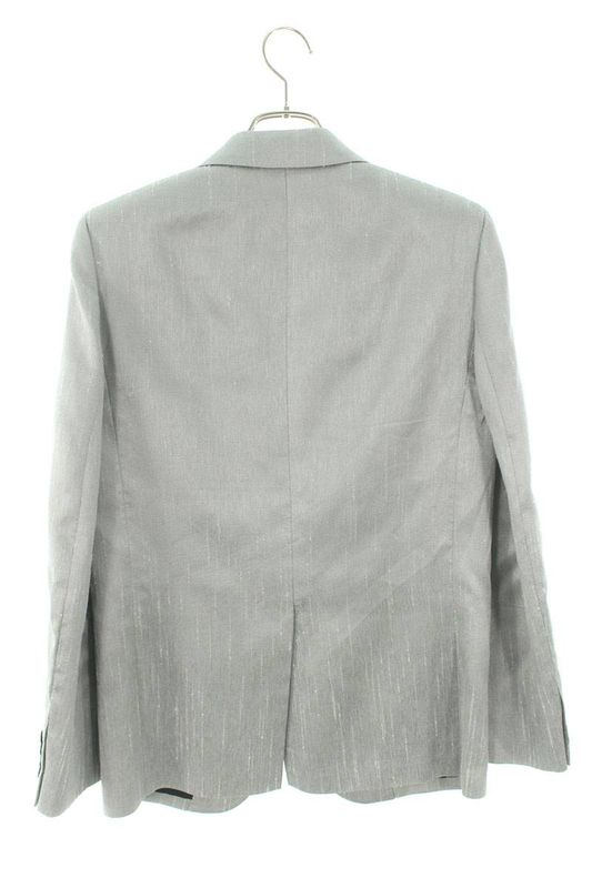 Saint Laurent Paris 686981 Y1e59 Peaked Lapel 1B Tailored Jacket Men's 44