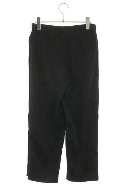 Saint Laurent Paris 733507 Y3g36 Logo Embroidery Side Snap Long Pants Men 34