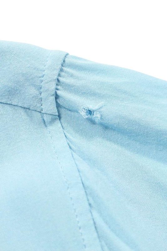 Celine 2c516852c Logo Embroidery Loose Bow Ring Short Sleeve Shirt Men's 37