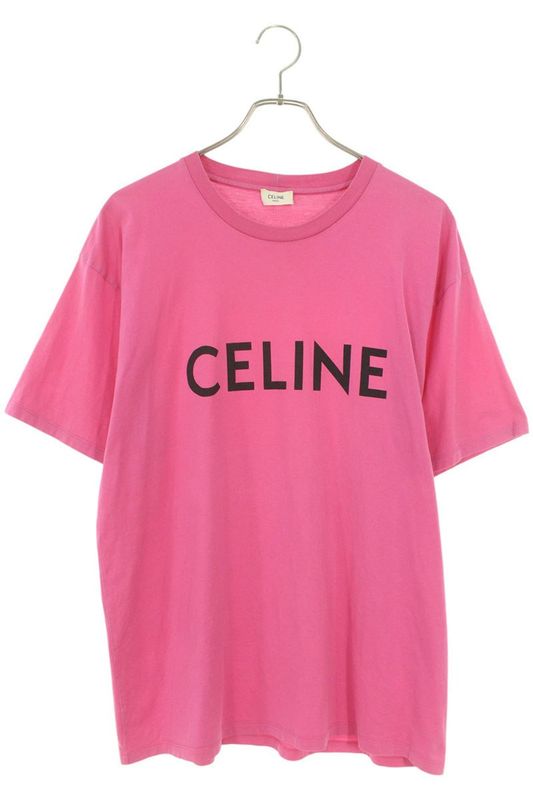 Celine 2x681501f Loose Fit Logo Print T-shirt Men's M