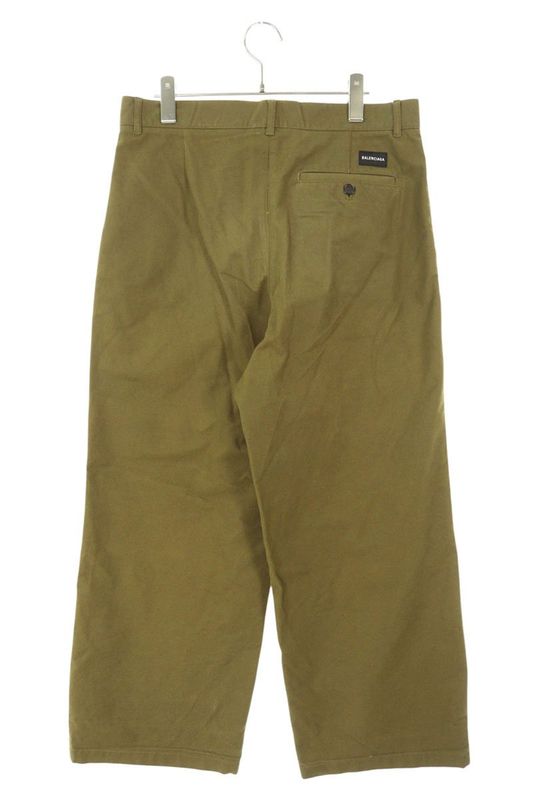 Balenciaga 556700 Tcp02 Cotton Wide Long Pants Men 44