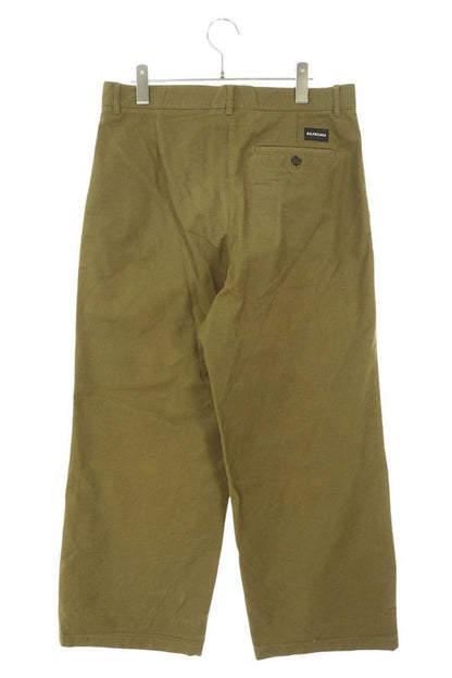 Balenciaga 556700 Tcp02 Cotton Wide Long Pants Men 44