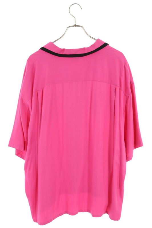 Celine 2c831171s Logo Embroidered Beau Ring Short Sleeve Shirt Men's 41