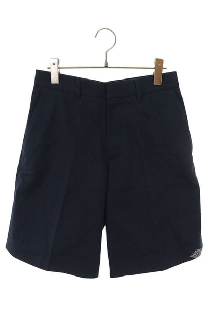 Dior 033c101a4120 Air Dior Logo Embroidered Cotton Half Pants Men 44