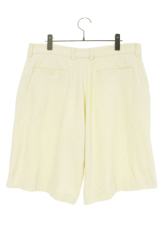 Dior X Sean Stussy 20AW 033j100a0630 Logo Embroidery Corduroy Half Pants Men's