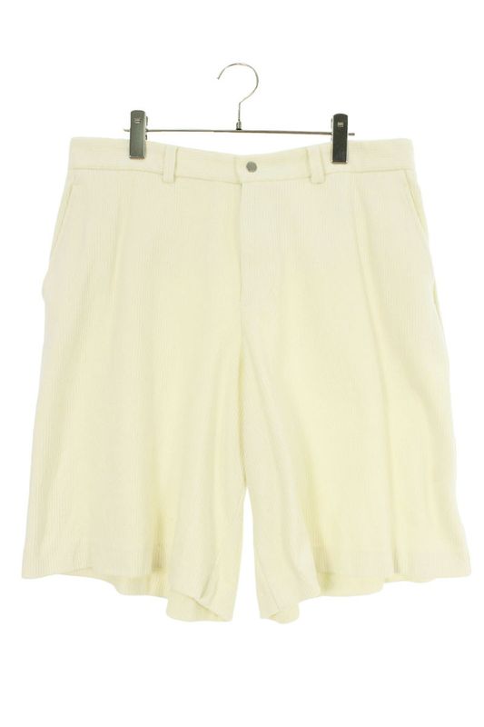 Dior X Sean Stussy 20AW 033j100a0630 Logo Embroidery Corduroy Half Pants Men's